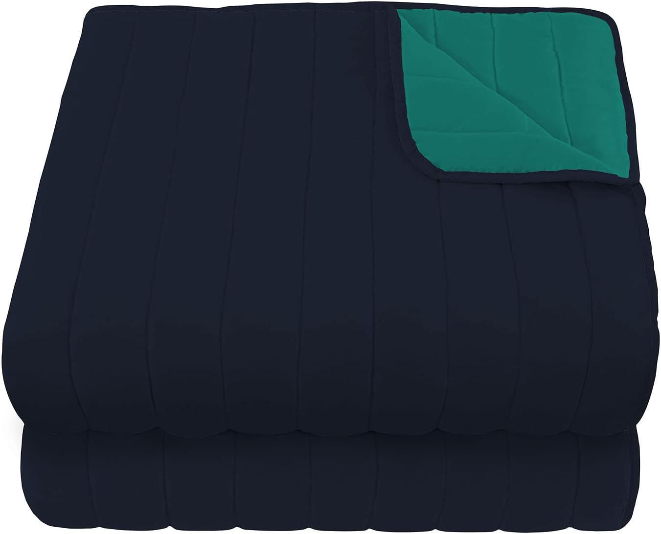 Biancheria da letto italiana Estivo letto singolo, lino, Acqua, 170 X 270 Cm Piumini e trapunte Naty Shop