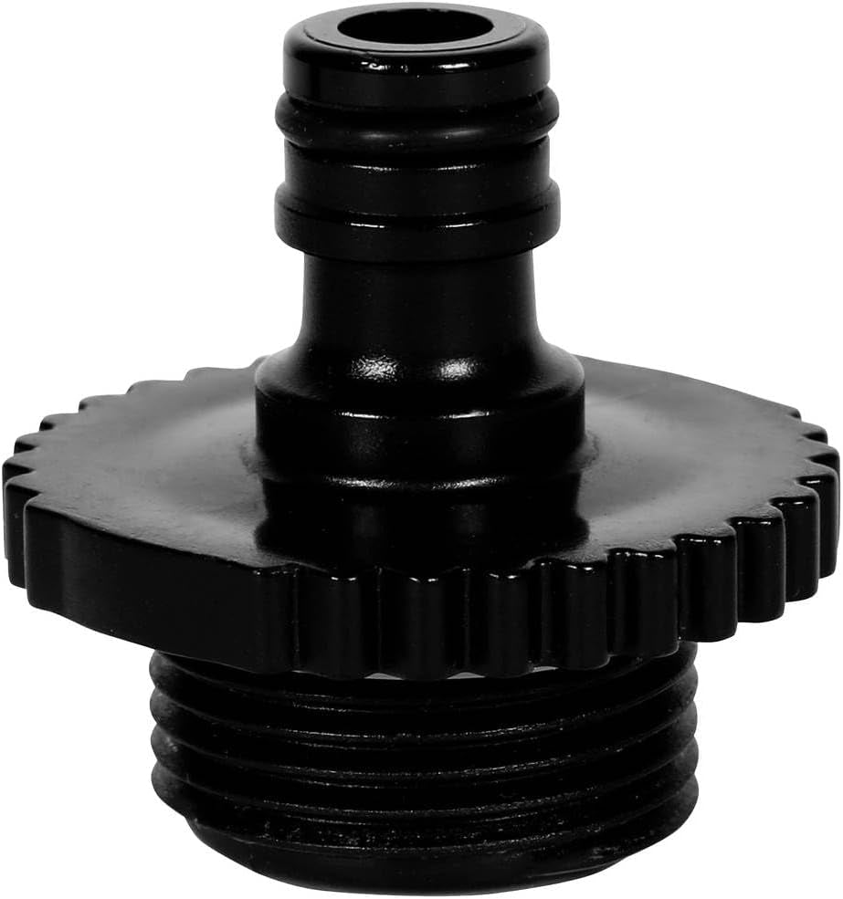 Adattatore originale Einhell con filettatura esterna da 33,3 mm (accessorio per pompa, adatto per filettatura interna da 33,3 mm/1 pollice per pompa da giardino, per il collegamento di un tubo da giardino)