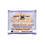 Biscotti alle mandorle vegani al caramello salato - Confezionati singolarmente Avena alle mandorle biologica senza glutine e senza soia - Confezione multipla da 12 x 50 g (confezione da 2)