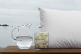 Mediflow The Original 5008 Cuscino ad Acqua con Schiuma Viscosa 50X70 cm, Bianco, Singolo, 1 Pezzo (1 Confezione) Naty Shop Cuscini Standard
