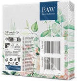 PAW - Tovaglioli 3 Veli (33 X 33 Cm) I 20 Pezzi I Perfetti per Compleanni, Feste, Matrimoni, Comunioni e Festività I Tovaglioli di Carta Colorata - Fiori, Rose I Colore: Momenti Floreali (Confezione da 2)
