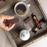 Cialde al cioccolato fondente Tirma 70% cacao | Senza zuccheri aggiunti | Adatto per diete cheto | Basso contenuto di carboidrati | Per diabetici Confezione multipla di wafer al cioccolato | 3 pezzi | 64,5 g