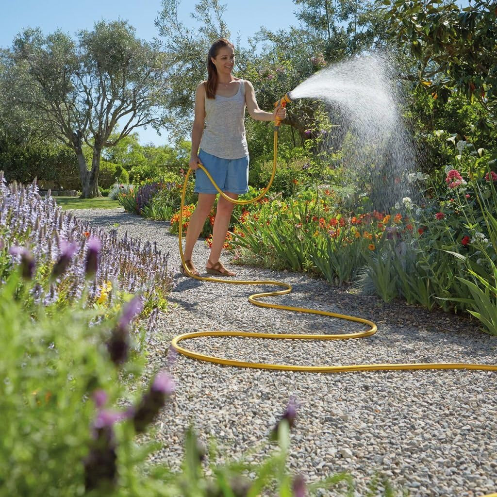 HOZELOCK - Tubo Tricoflex Ultraflex Ø 12,5 mm (1/2") 10 M: Tubo da giardino flessibile resistente alle intemperie, antitorsione e antitorsione in PVC riciclato al 40% [117000]
