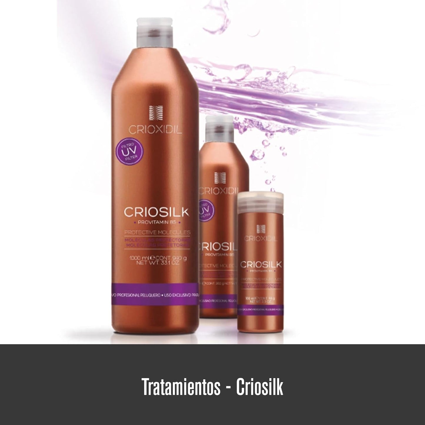 Balsamo per capelli Crosilk, 300 ml, con provitamina B5 e proteine della seta, dona elasticità e lucentezza ai capelli danneggiati, idrata e rigenera i capelli Naty Shop maschera per capelli