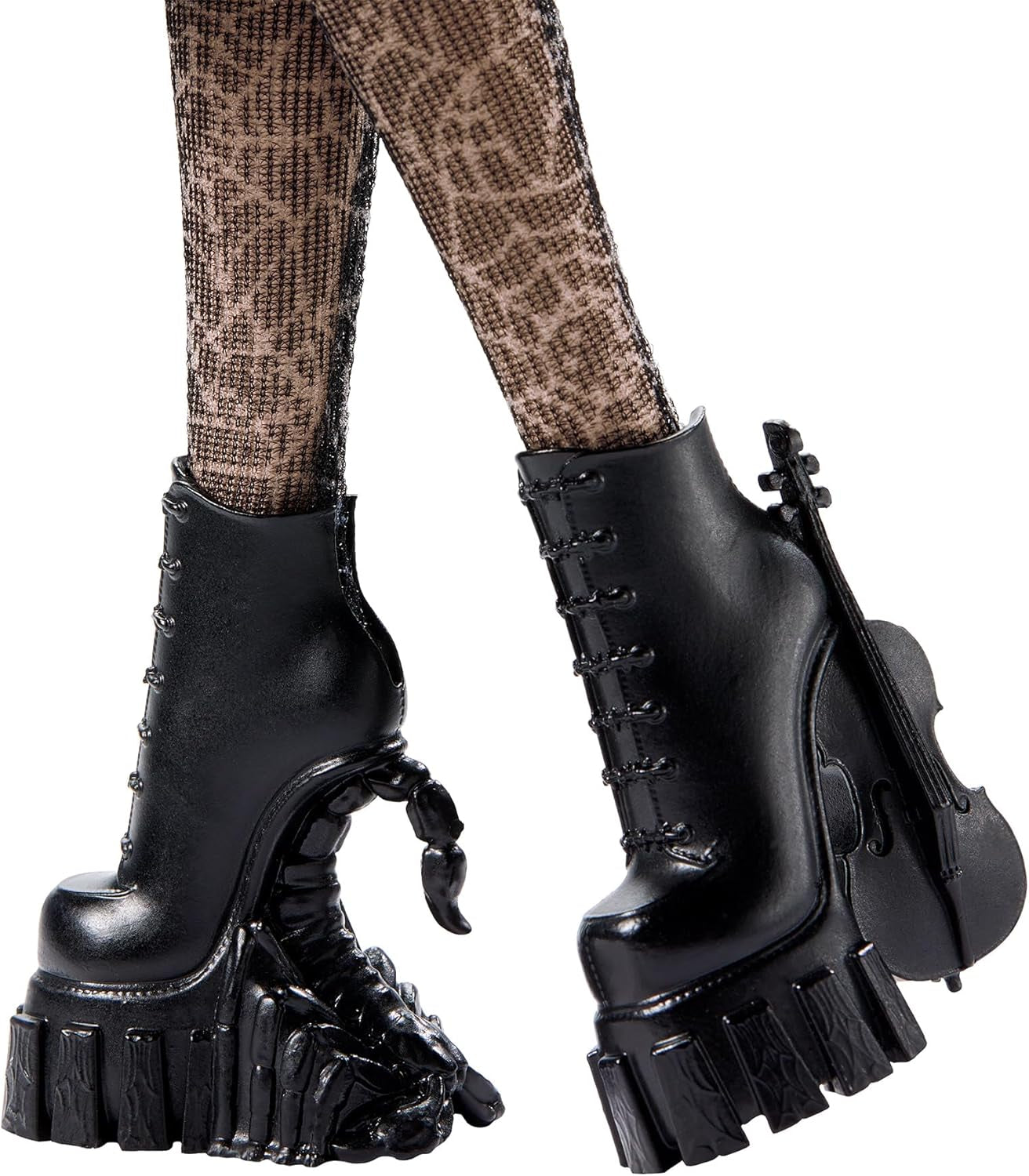 Monster High Wednesday Bambola e accessori Mercoledì Addams Figura da collezione in uniforme Nevermore Academy con mano ghiacciata e zaino Supporto per bambola HXJ04 Naty Shop Dolls