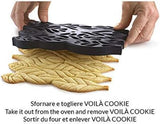 Silikomart, Voila Cookie Leaves, 240mm X 150mm, altezza 20mm Cucina Naty Shop