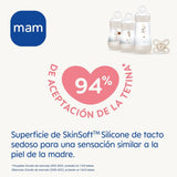 MAM Newborn Set, set regalo, composto da: 2 biberon anticoliche da 160 ml, 1 biberon anticoliche da 260 ml, 1 ciuccio Original Start, 1 spilla per ciuccio, da 0 mesi, Neutro
