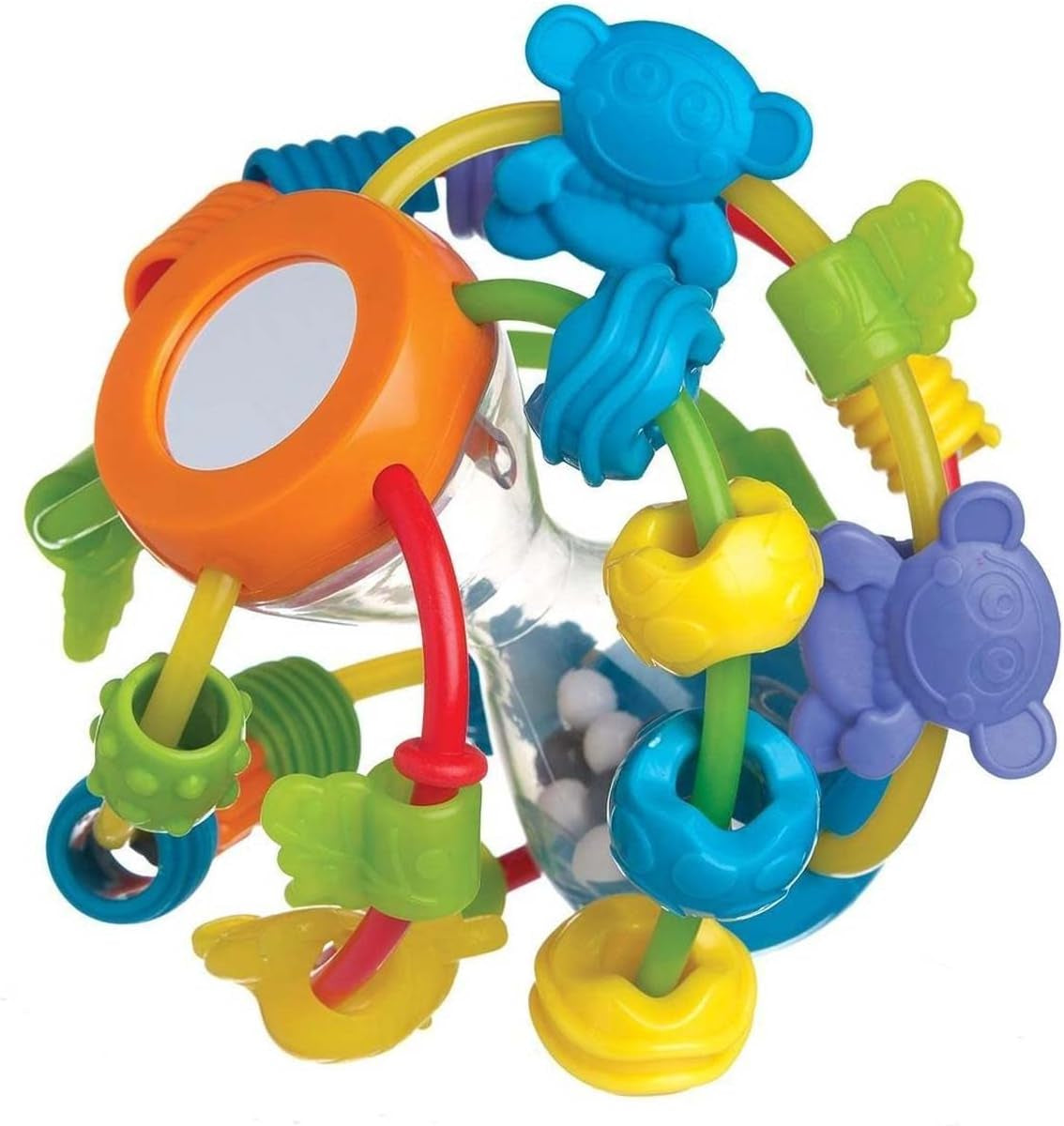 Playgro palla a sonagli per bambini - palla a sonagli per bambini - palla a sonagli per bambini - palla a sonagli - motricità - giocattolo per bambini - motricità per bambini - giocattoli colorati Bebe Naty Shop Gioca e impara