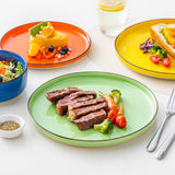 Servizio Piatti 6 Persone Vancasso Bonita Servizio Piatti In Gres 18 Pezzi Set Ciotole E Piatti Servizio Rotondo Combinazione Di 6 Piatti Piani Piatti Da Insalata E Ciotole Ciascuno