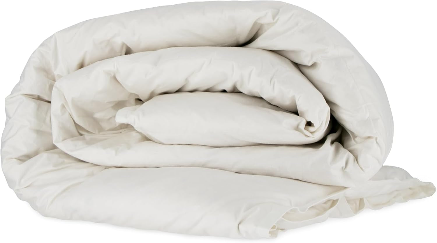 Nottetempo, trapunta in piuma d'oca, letto singolo, 205 X 155 X 2 Cm, Bianco Piumini e trapunte Naty Shop
