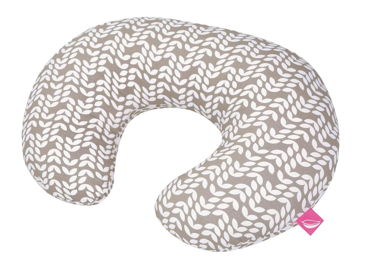 Cuscino allattamento ergonomico, Oeko-Tex Standard 100, beige Accessori Alimentazione e Allattamento Bebe Naty Shop