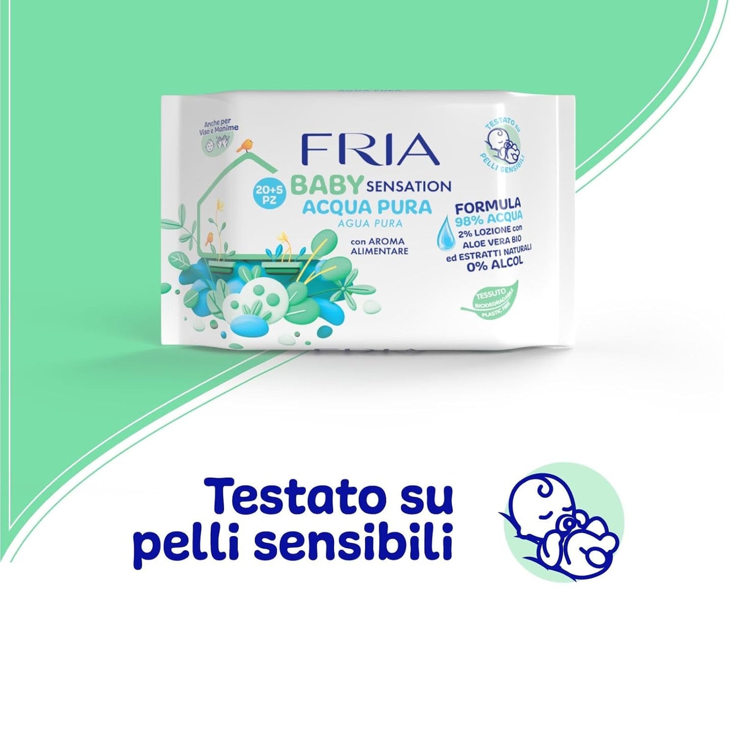 Assorbenti Baby Sensation, 25 pezzi