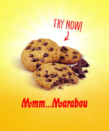 Daim Cookies Marabou Daim XL 10x184 g - Pezzi croccanti di Daim in un delizioso biscotto