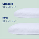 Casper Sleep Cuscino per dormire originale, king size, cuscini standard Naty Shop bianchi