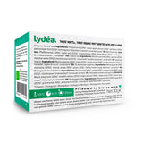 Lydea Three Mints+ Tisana Biologica con Tre Assortimenti di Menta, Mela ed Erbe, 60 Piramidi, Confezione da 3 [3 x 20 Piramidi]