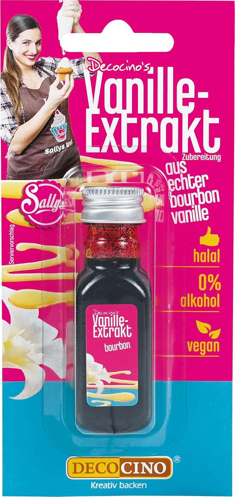 DECOCINO Estratto di vaniglia (20 ml) Aromi Naty Shop