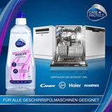 CARE + PROTECT- Brillantante Universale Extra Brillante per lavastoviglie / Per tutte le lavastoviglie / Asciugatura rapida / 500 ml Detersivi Cucina Naty Shop