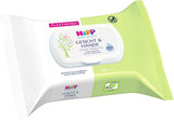 Salviette umidificate morbide HiPP Baby per viso e mani, confezione da 12 (12 x 20 pezzi)