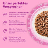 Whiskas Junior Classic Selection Cibo umido per gatti in salsa, 48 bustine, 12 x 85 g (confezione da 4) - Cibo umido di alta qualità per gatti in crescita, da 2 a 12 mesi