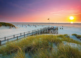 Ravensburger Puzzle 12000690 - Tramonto su Amrum - Puzzle da 1000 pezzi per adulti e bambini dai 14 anni, Puzzle sulla spiaggia del Mare del Nord Puzzle Naty Shop Nuovo design