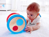 Tamburo per bambini Hape | Giocattolo musicale rotolante per i più piccoli per imparare il ritmo e i diversi suoni, funzionamento a batteria, a partire da 6 mesi Baby Toys Naty Shop