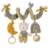 Fehn Activity Spiral Sleeping Forest - giocattolo per passeggino tocca e tieni - giocattolo per lettino, box, carrozzina e seggiolino auto - gioco di attività motoria per neonati e bambini da 0+ mesi Baby Toys Naty Shop La natura dell'orso