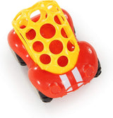 Bright Starts Oball Sonaglio Macchinina Giocattolo per attività motoria per neonati e bambini piccoli a partire da 3 mesi 1 pezzo Colore casuale Blu o Rosso Giocattoli per bambini Naty Shop