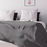 Soleil D'Ocre Adele, Copripiumino Zigzag, Copridivano, Polycoton, Grigio, 220 X 240 Cm Piumini e trapunte Naty Shop