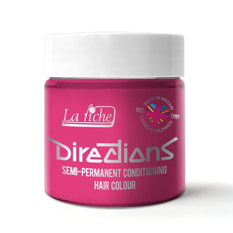 Indicazioni colorazione semipermanente per capelli 88ml - Tintura per capelli Arancio Fluorescente Naty Shop Garofano rosa 100 Ml (1 confezione)
