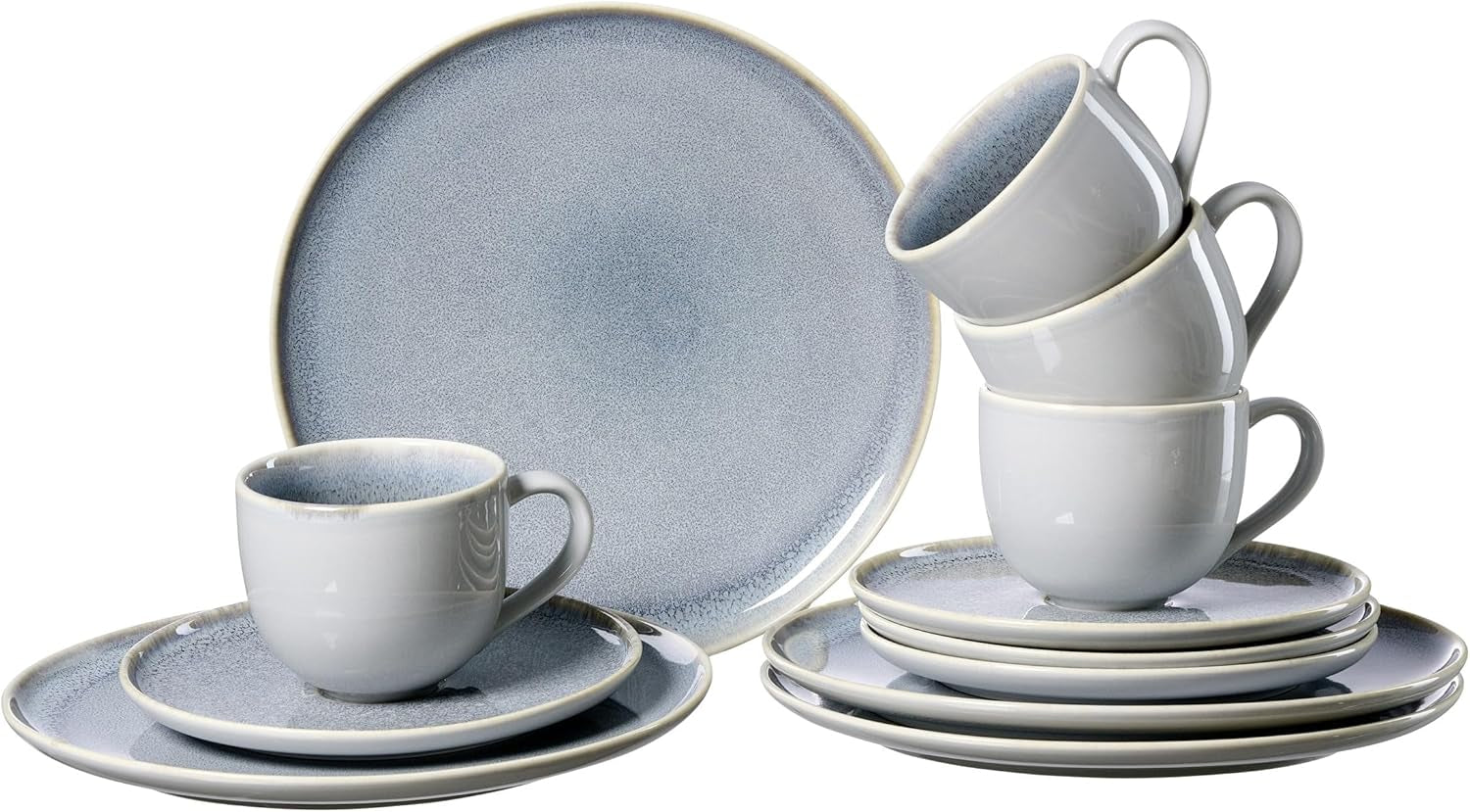 Servizio da caffè Ritzenhoff & Breker Skagen Stone, 12 pezzi, grigio-blu