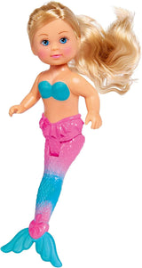 Simba 105733336 - Steffi LOVE Sirena Amici Magica Sirena Bambola con Sorella Evi, Delfino e Altro, Giocattolo per Bambini dai 3 Anni in su Bambole Naty Shop