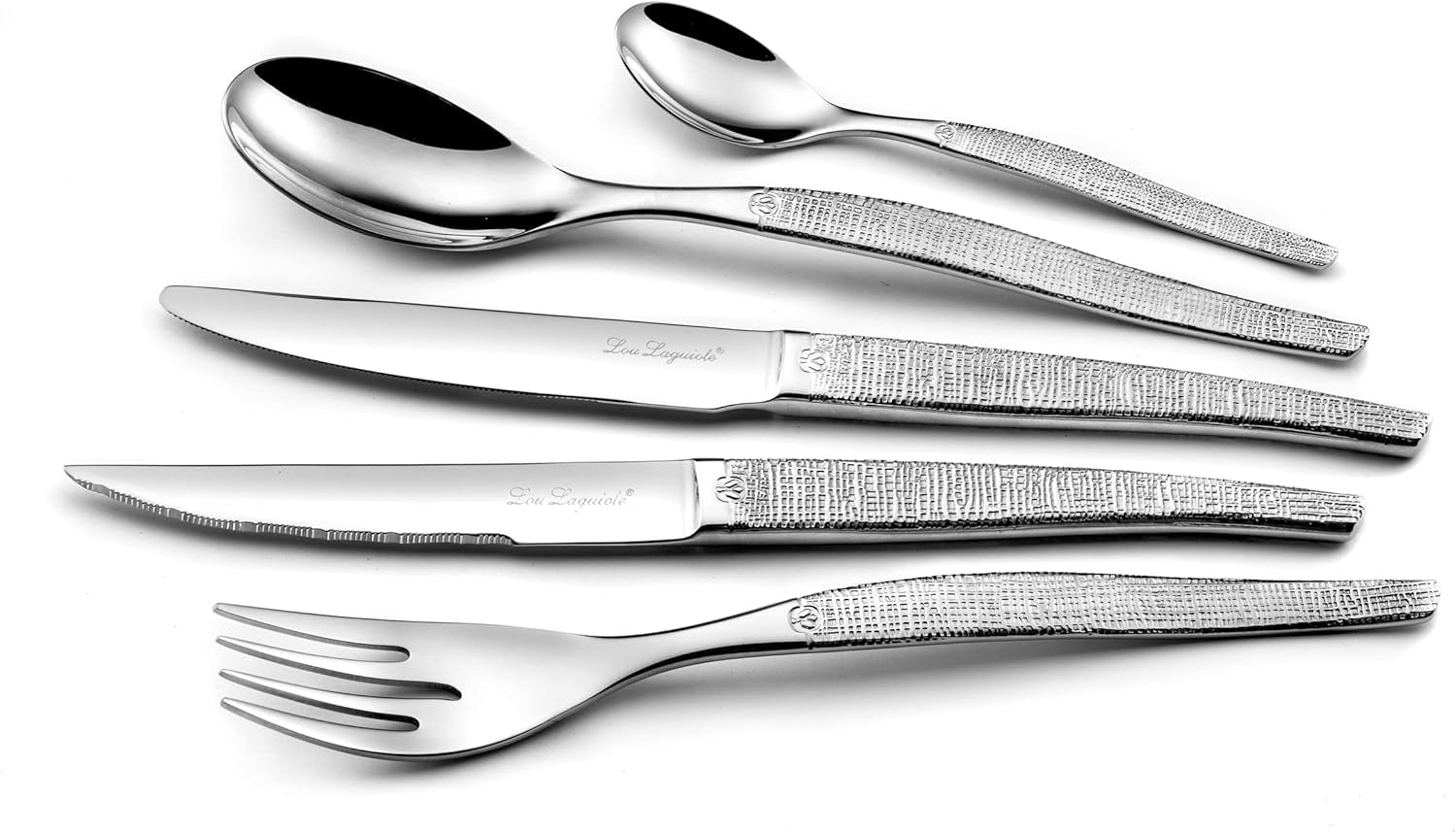 Posate JET dal Design Lucido, Eccezionale Set Posate, 30 Pezzi Naty Shop Kitchen