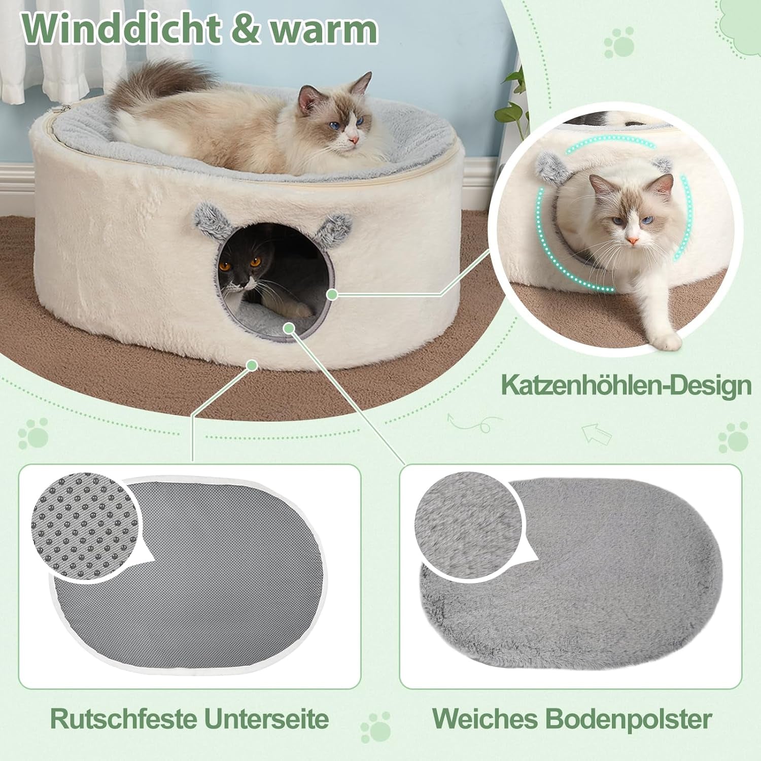 Coperte e Arredi, Animali Domestici, Grotte e Casette, Gatti, Letti per gatti, Gatti - Letti, materassi