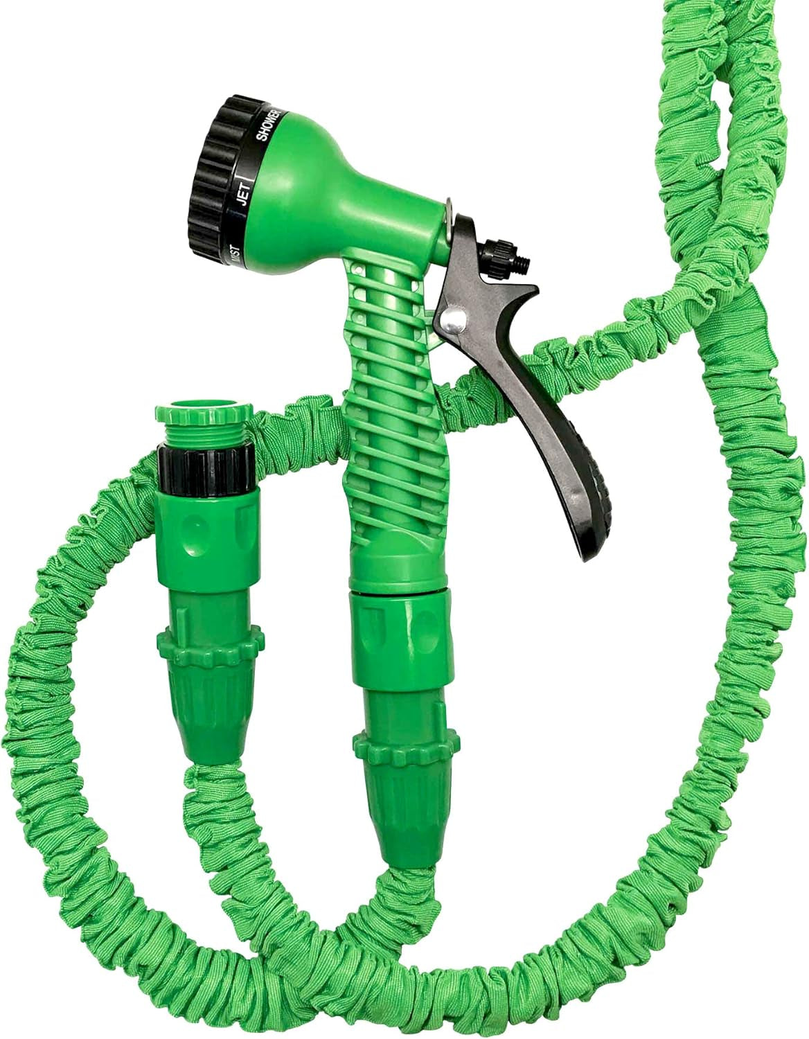 C2607A Hose Basic – Tubo estensibile con pressione acqua, verde, 7,5 metri