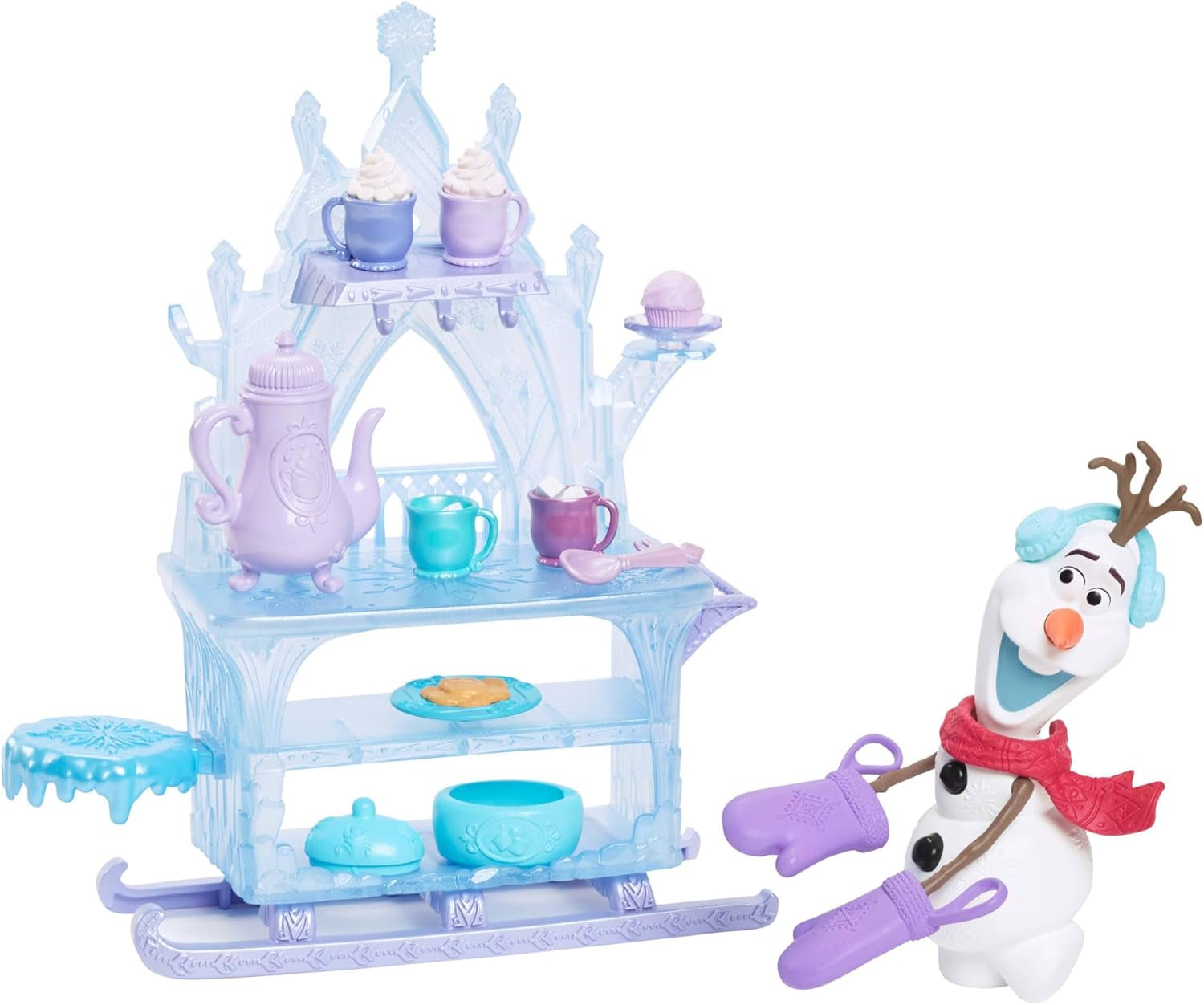 Mattel Disney La Regina dei Ghiacci Elsa, La Regina dei Ghiacci, Capelli Biondi Pettinati, Mobili, Scarpe Rimovibili, Regali Disney, Giocattoli di 3 Anni, HLW47 Naty Shop Bambole Olaf