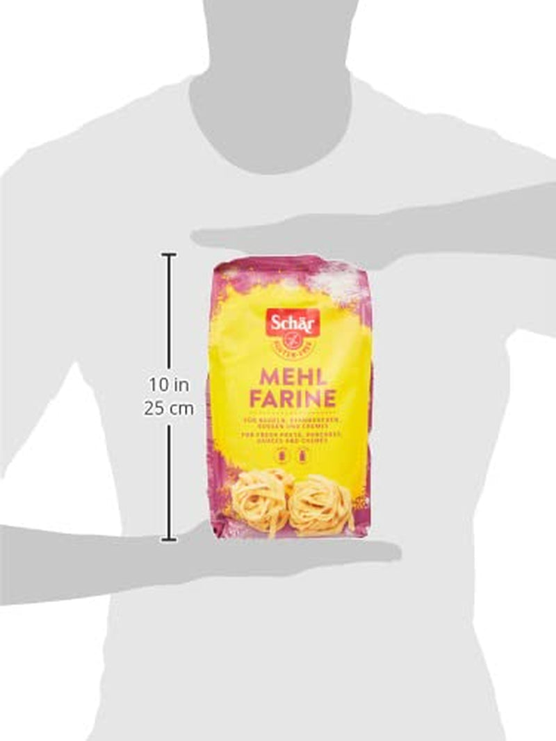 Mehl "Farine" - Basismehlmischung Glutenfrei 1Kg, 10Er Pack Miscela per panificazione e cottura Naty Shop