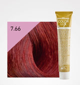 Colore dorato 1.10 Blu nero 100 ml Tintura per capelli Naty Shop 7.66 Biondo, rosso, intenso 100 G (1 confezione)