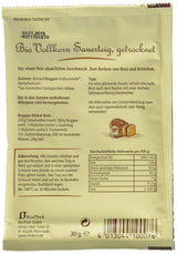 Lecker'S Bio Vollkorn Sauerteig (10 X 30 G) Miscela per panificazione e cottura Naty Shop