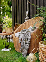 Copriletto Bloomingville, nero, cotone, 160 cm Letti e coperte Bloomingville