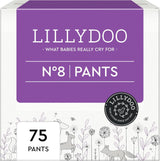 Pantaloni skin friendly LILLYDOO taglia 5 (12-17 kg) scatola mensile (105 pezzi)