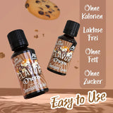 ALL STARS Gocce Aromatizzate, Gocce Aromatizzate senza zuccheri aggiunti e senza calorie - Dolcezza e sapore per alimenti, 30 ml Dolcificanti Naty Shop