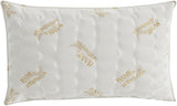 Biancheria da letto italiana MB Home Italia, cuscino, bioceramica, grigio chiaro, 45 x 75 cm Naty Shop cuscini standard Rame