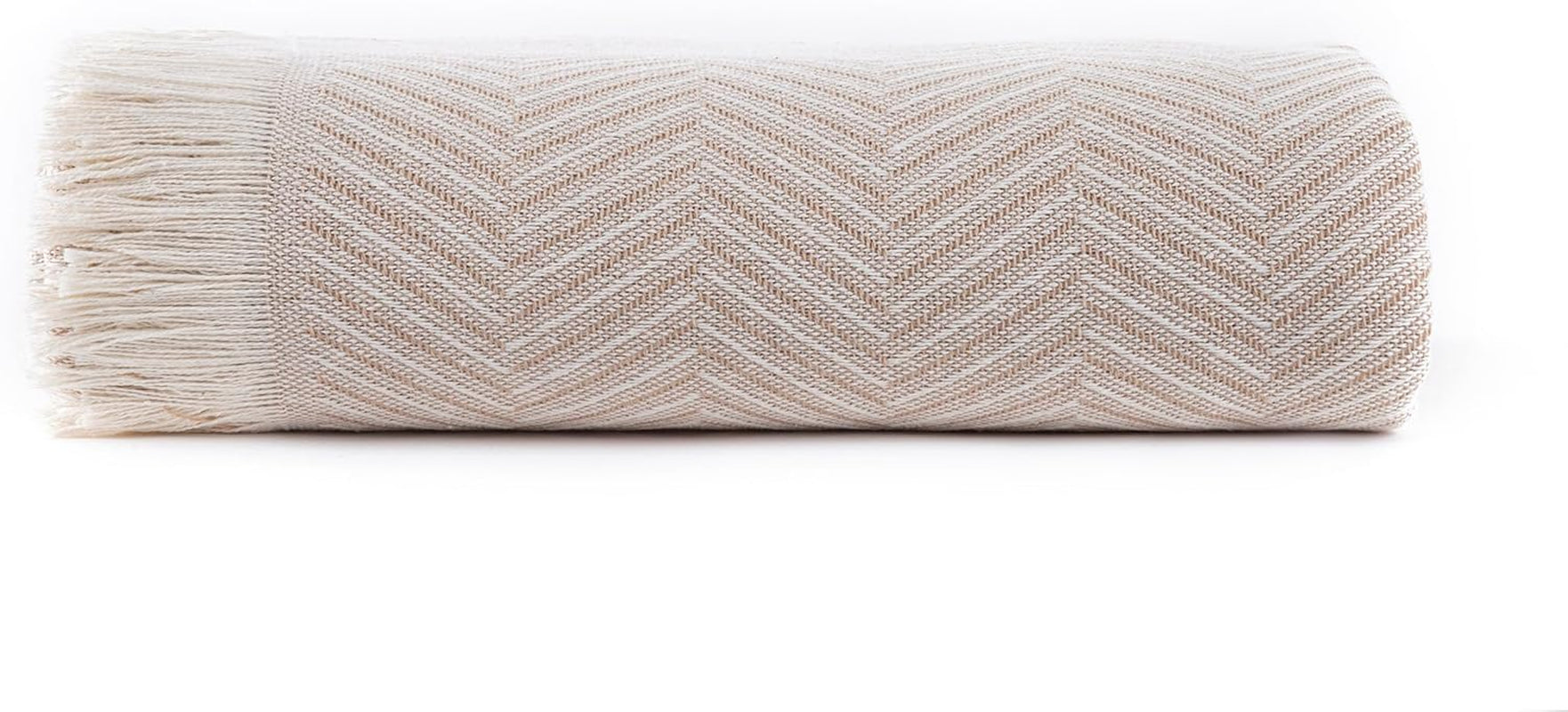 Copriletto multifunzionale Todocama, copriletto, copriletto, copridivano, jarapas, motivo a spina di pesce (230 X 260 Cm, beige sabbia). Letti e coperte Besuche den Todocama-Store Arena beige 230 X 260 Cm