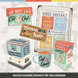 Scatola Nostalgic-Art dal sapore retrò, 1,3 l, Good Cat Treats - idea regalo per proprietari di gatti, in design vintage, in design vintage Scatole per alimenti Naty Shop