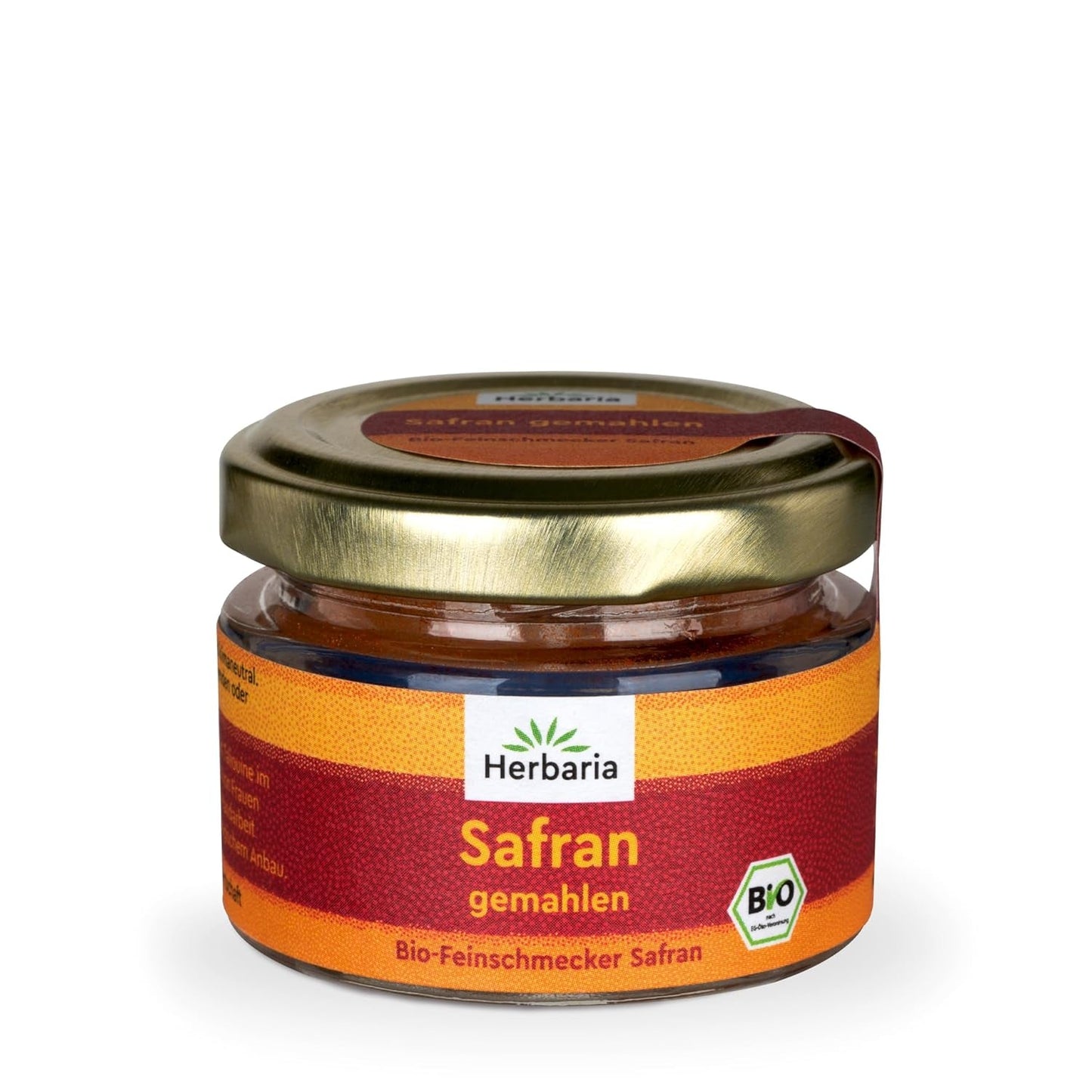 Herbaria Safran-Fäden bio 0,5g in vetro – SafranFäden bio aus dem bereicht Safran-Ort Taliouine in Marokko – Safranfäden in Premium Bio-Qualität – Saffron Premium - Safran première catégorie