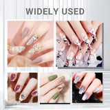 Sularpek 8 Stück Nagel Pinsel Set, Pinsel per Gelnägel, Nageldesign Pinsel, Nail Art Dotting Tools, Nailart Pinsel per Gel Acryl Nägel Nailart