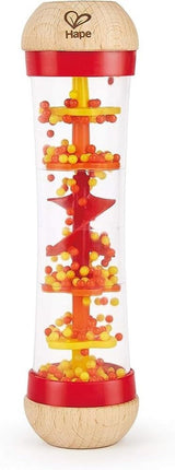 Hape produttore della pioggia | mini giocattolo musicale con campanelli di legno, blu Baby Toys Naty Shop Rosso