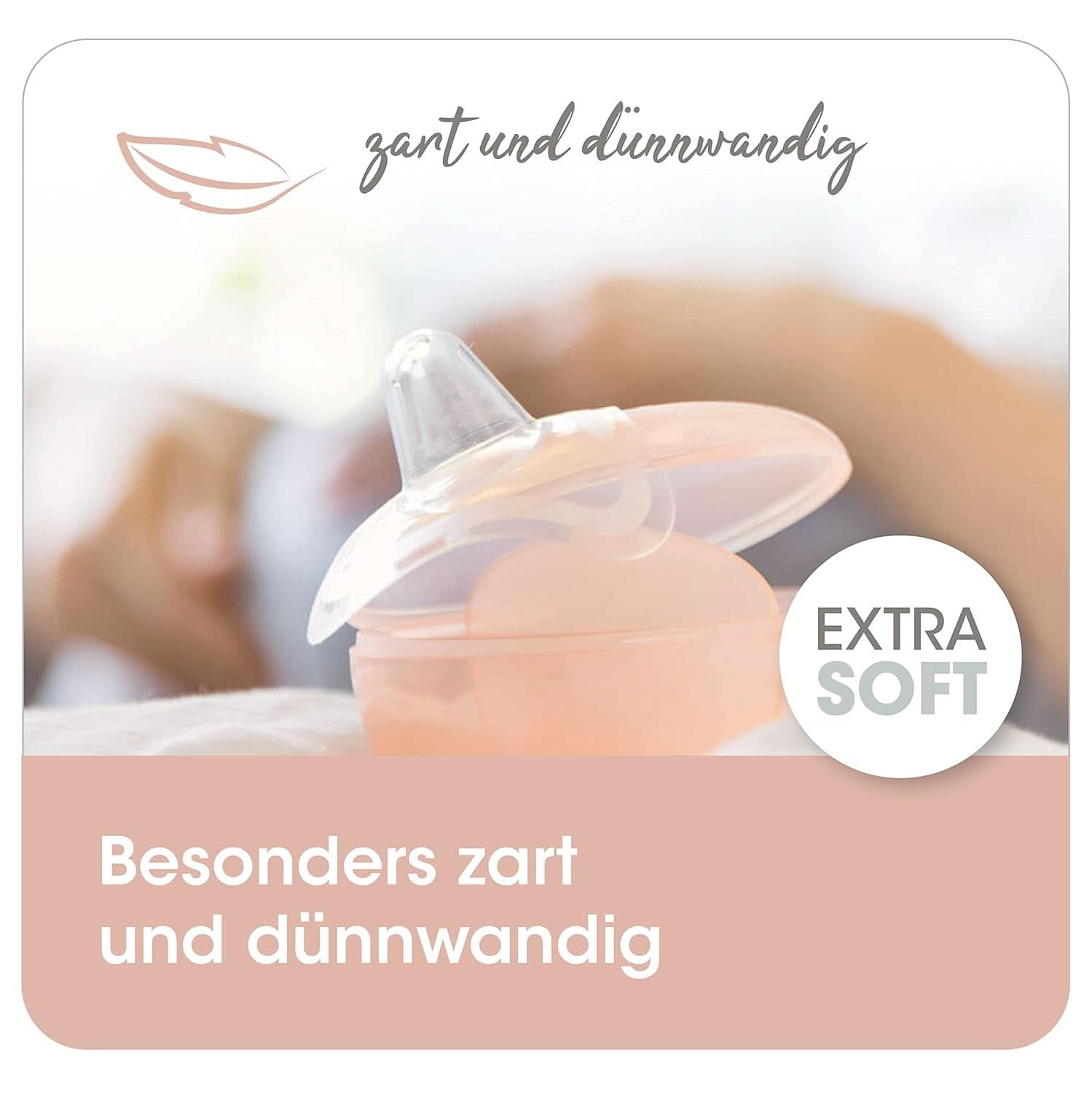 Paracapezzoli Nip® First Moments, 2 pezzi Accessori Alimentazione e Allattamento Bebe Naty Shop