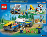 LEGO City 60369 Addestramento mobile del cane della polizia, auto della polizia giocattolo con rimorchio, personaggi di cani e cuccioli, set di animali per bambini dai 5 anni in su Set di costruzione Besuche den LEGO-Store