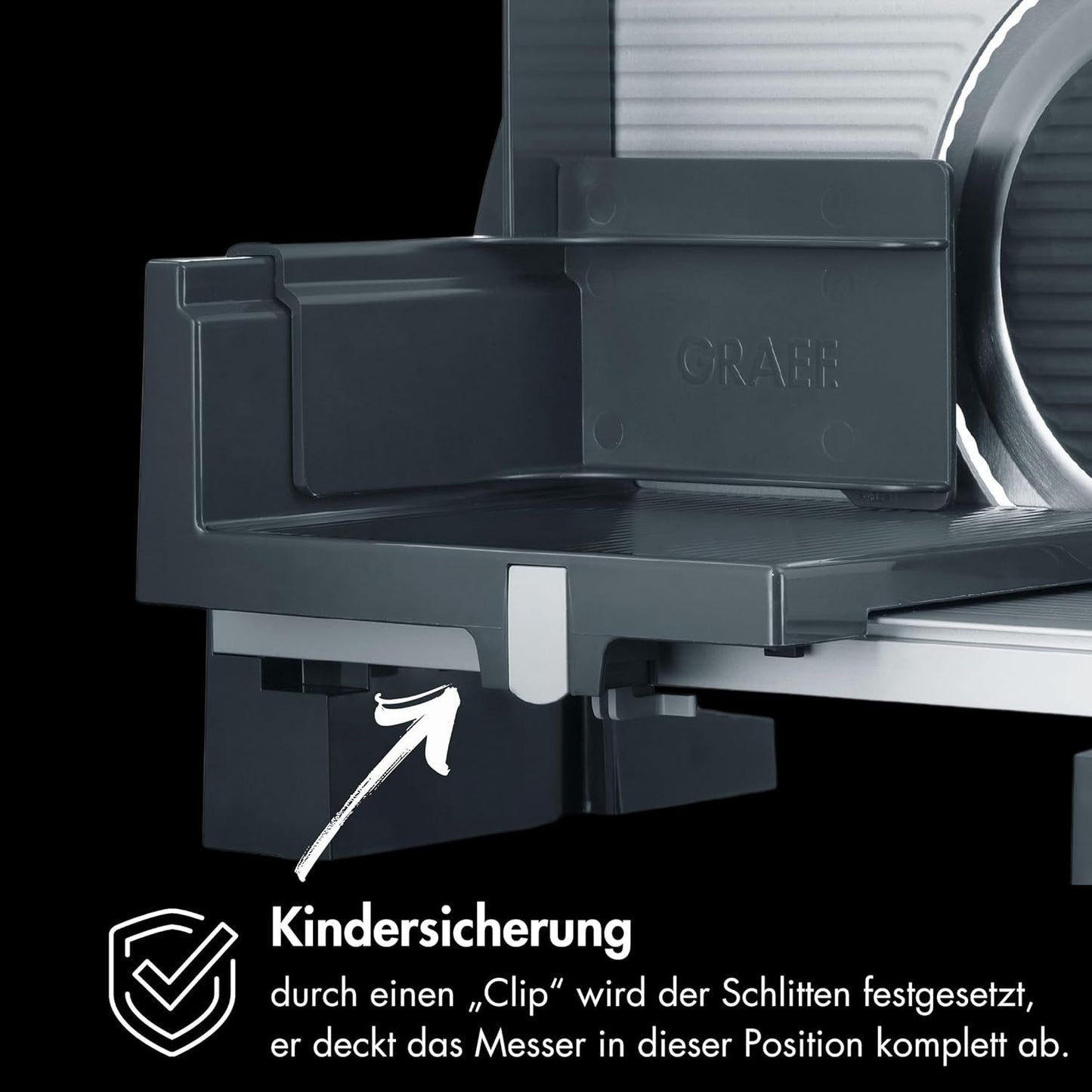 GRAEF Affettatrice multifunzione G52 grigio (opaco) Tritatutto e affettatrici Naty Shop
